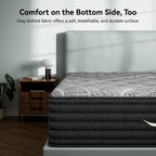 Babo Care 12 inch Queen Size Mattress, Dual-Sided Mattress, Memory Foam Hybrid Mattress in a Box, Individually Pocketed Springs, Motion Isolation, CertiPUR-US Certified, Medium Firm