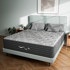 Babo Care 12 inch Queen Size Mattress, Dual-Sided Mattress, Memory Foam Hybrid Mattress in a Box, Individually Pocketed Springs, Motion Isolation, CertiPUR-US Certified, Medium Firm