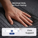 POSMOND Full Size Mattress 10 inch Hybrid Mattress in a Box with Pocket Spring,Medium Firm Mattresses for Back & Stomach Sleepers,CertiPUR-US Certified