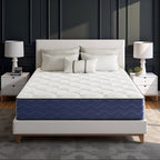 Babo Care Queen Mattress, 12 inch Cooling Memory Foam Mattress, Hybrid Firm Mattress in a Box, Pocket Spring, Pressure Relief, CertiPUR-US Certified
