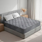 Babo Care Queen Size Mattress, 10 Inch Hybrid Queen Mattress in a Box, Medium Firm Memory Foam and Pocket Springs, Edge Support, Pressure Relief