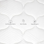 Babo Care Hybrid Queen Mattress, 12 inch Pocketed Coils & Memory Foam, Firm Support, Motion Isolation, Cool & Breathable, CertiPUR-US Certified