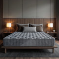 Babo Care 12 inch Queen Size Mattress, Firm, Cooling Wave Foam, Hybrid Mattress, Pocketed Springs, Motion Isolation, CertiPUR-US Certified, Bed in a Box