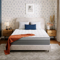 POSMOND Queen Mattress, 12 inch Hybrid Mattress in a Box, Upgrade Individually Pocket Springs, Medium, Anti-static Fabric,Pressure Relief, Breathable Comfort and Durable, CertiPUR-US Certified