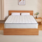 Babo Care Queen Mattress, 12 Inch Queen Hybrid Mattress in a Box, Anti-Static Fabric, Upgrade Individually Pocket Springs, Medium, Pressure Relief, Breathable Comfort, CertiPUR-US Certified