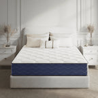 Babo Care Full Mattress, 12 inch Cooling Memory Foam Mattress, Hybrid Firm Mattress in a Box, Pocket Spring, Pressure Relief, CertiPUR-US Certified