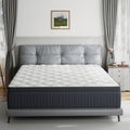Full Mattress, Babo Care 10 Inch Cooling-Gel Memory Foam and Individually Pocket Innerspring Hybrid Mattress, Full Bed Mattress in a Box, CertiPUR-US Certified, Medium Full Size Mattress