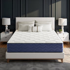 Babo Care Queen Mattress,12 Inch Hybrid Mattress,Memory Foam with Individually Pocket Springs,Firm Mattress in Box,CertiPUR-US,Anti-Static Fabric