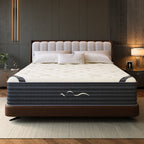 Babo Care Queen Size,12" Hybrid Memory Foam Mattress Spring Mattress In a Box,Medium Firm