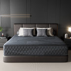 POSMOND Queen Mattress, 10 inch Cooling Gel Memory Foam, Pocket Spring Hybrid Mattress in a Box, Pressure Relief, CertiPUR-US Certified