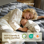 Babo Care 12 inch Queen Size Mattress, Firm, Cooling Wave Foam, Hybrid Mattress, Pocketed Springs, Motion Isolation, CertiPUR-US Certified, Bed in a Box
