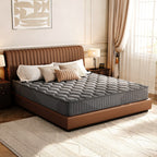 Babo Care Queen Mattress, 10 Inch Hybrid Mattress with Firm Support, Mattress in a Box, Fiberglass-Free & CertiPUR-US