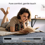Babo Care 10 inch Full Size Mattress, Medium-Firm, Cooling Wave Foam, Hybrid Mattress in a Box, Pressure Relief, Pocketed Springs, Motion Isolation, CertiPUR-US Certified