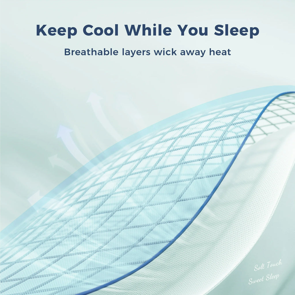 Babo Care King Hybrid Mattress, Mattress in a Box, 12 inch Pocket Spring, Medium Support, Pressure Relief, CertiPUR-US Certified