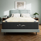 POSMOND Dual-Sided 14" Twin Mattress Medium Firm & Firm Reversible Hybrid Mattress,Cooling Gel Memory Foam Mattress-in-a-Box,Pocket Coils,Pressure Relief