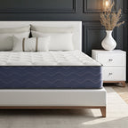 Babo Care Queen Mattress, 12 inch Cooling Memory Foam Mattress, Hybrid Firm Mattress in a Box, Pocket Spring, Pressure Relief, CertiPUR-US Certified