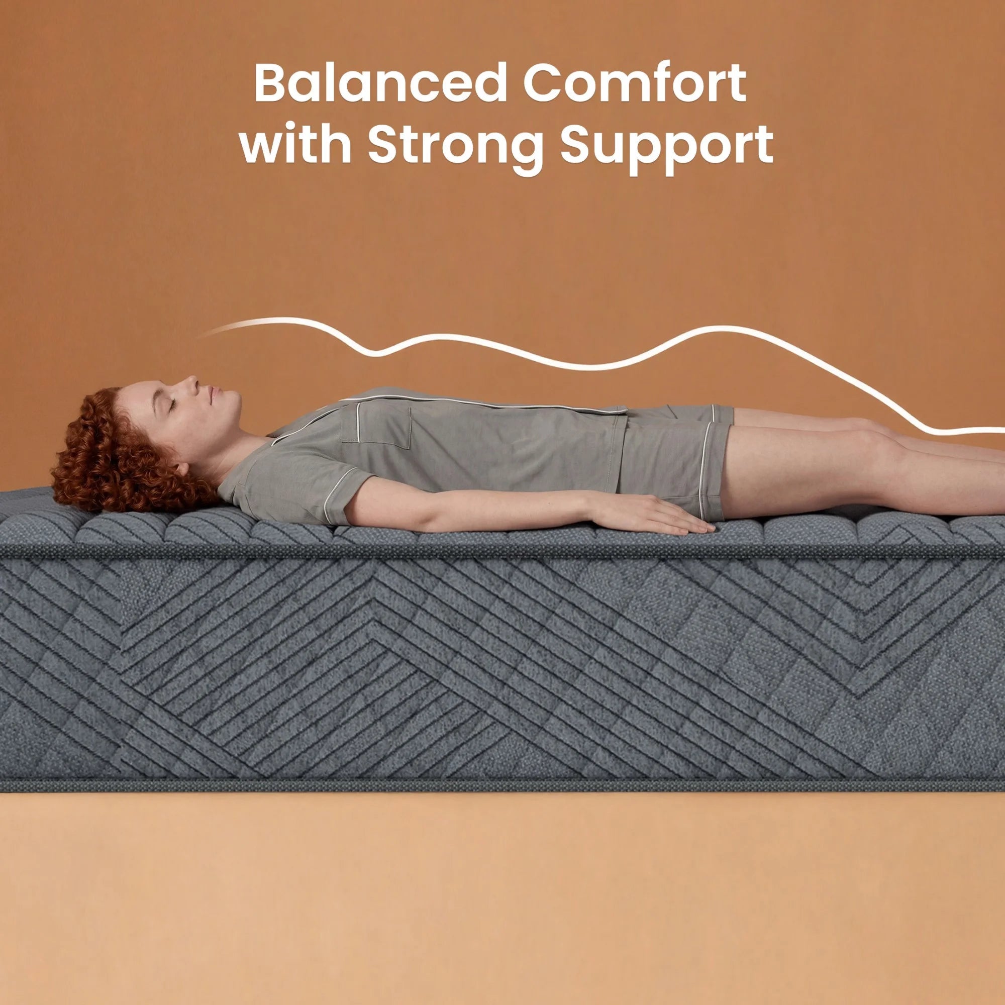 Babo Care 14-inch Full Hybrid Mattress in a Box,Medium Firm Support Mattress with Memory Foam & Pocket Coils for Back & Stomach Sleepers,CertiPUR-US Certified