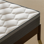 Babo Care 12 inch Queen Mattress, Memory Foam Mattress, Hybrid Mattress with Pocket Spring for Cool Sleep & Pressure Relief, Motion Isolation, Medium, Mattress in a Box, CertiPUR-US