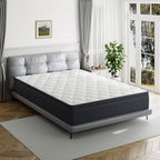 Twin Mattress, Babo Care 10 Inch Cooling-Gel Memory Foam and Individually Pocket Innerspring Hybrid Mattress, Twin Bed Mattress in a Box, CertiPUR-US Certified, Medium Twin Size Mattress